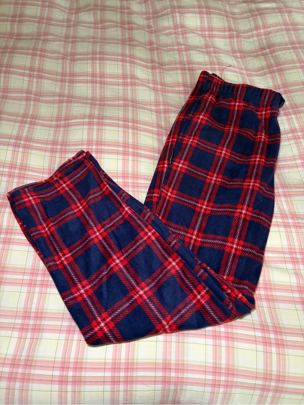 Avalanche Red and Blue Plaid Pajama Pants